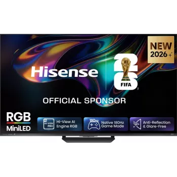 Hisense 75UR8DS 75 ιντσών 4K ULED Mini LED Google TV με Dolby Vision IQ, 120Hz, 1008 ζώνες Local Dimming, 60W Dolby Atmos
