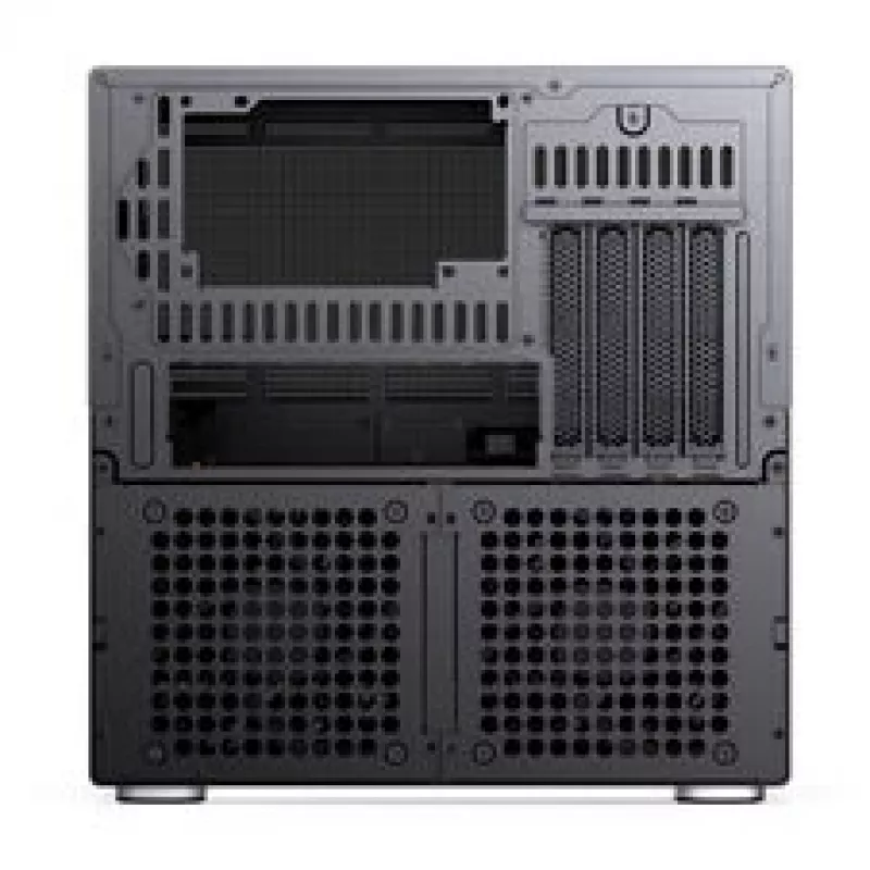 Jonsbo N6 Κουτί NAS, Micro-ATX, Ατσάλι/Mesh, Μαύρο