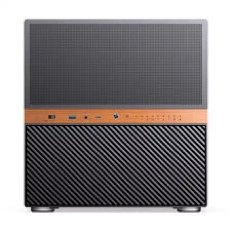 Jonsbo N6 Κουτί NAS, Micro-ATX, Ατσάλι/Mesh, Μαύρο