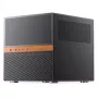 Jonsbo N6 Κουτί NAS, Micro-ATX, Ατσάλι/Mesh, Μαύρο