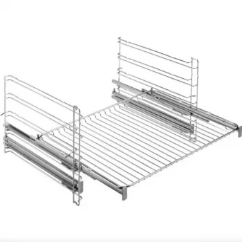 ELC Electrolux TR2LFV Τηλεσκοπικός Συρτάρι για Φούρνους, 2 Επίπεδα, Πλήρης Επέκταση, Ασημί