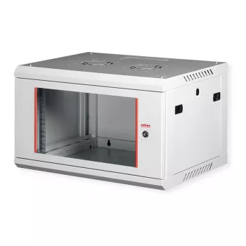 ROLINE 19 ιντσών επιτοίχιο κουτί Basic Plus 6U, 600x450 mm, γκρι