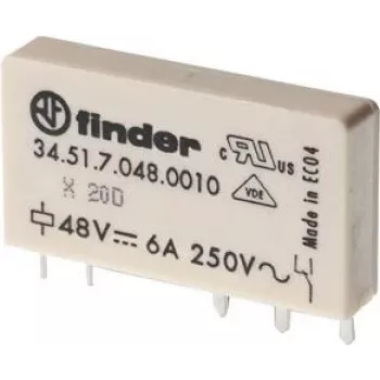 Finder 34.51.7.024.0010 μικροσκοπικό ρελέ PCB 24 V DC 6 A 1 CO SPDT