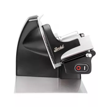 Berkel Homeline HL PLUS 200 μαύρο ματ ηλεκτρική κουζινομηχανή κόπτης αλλαντικών 195 mm