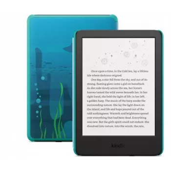 Amazon Kindle Kids 6 ιντσών 16GB e-reader Ocean Explorer με θήκη προστασίας και 1 έτος Amazon Kids+