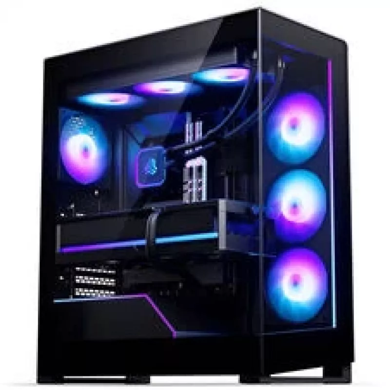 Phanteks NV5X Mid-Tower κουτί PC, E-ATX, tempered glass, ARGB, μαύρο