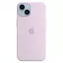Apple iPhone 14 θήκη σιλικόνης με MagSafe - λιλά (MPRY3ZM/A)