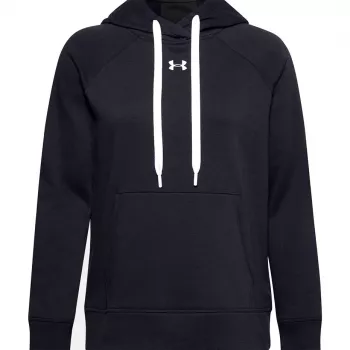 Under Armour γυναικείο Rival Fleece HB Hoodie μαύρο 1356317 001