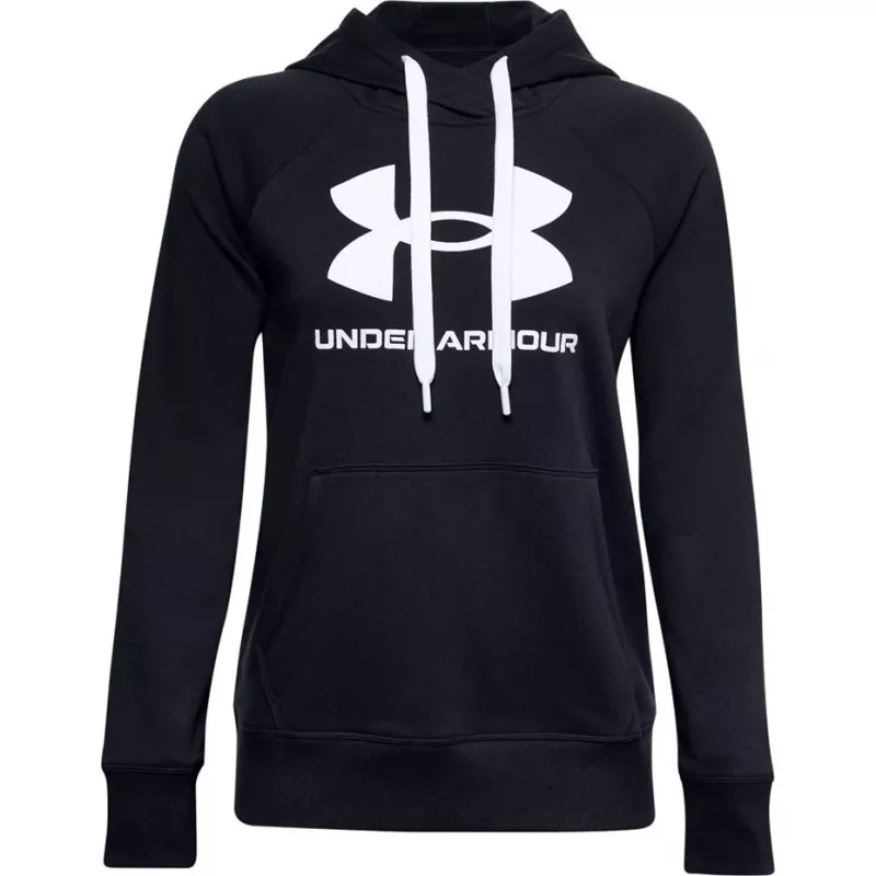 Under Armour γυναικείο Rival Fleece Logo Hoodie Deep Black