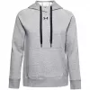 Under Armour γυναικείο Rival Fleece Hoodie Mod γκρι/λευκό