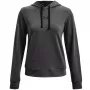 Under Armour ανδρικό Rival Terry Hoodie Graphite Medium Heather / Μαύρο 1369855-010
