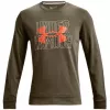Under Armour UA Rival Terry Logo Crew ανδρικό φούτερ Δασικό πράσινο