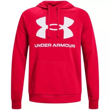 Under Armour ανδρικό Rival Fleece Big Logo Hoodie Κόκκινο