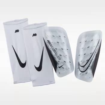 Nike Mercurial Lite προστατευτικά κνήμης ποδοσφαίρου Λευκό DN3611-100 Μέγεθος XL