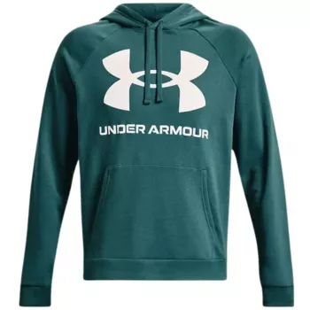 Under Armour ανδρικό Rival Fleece Big Logo Hoodie HD Green 1357093 722