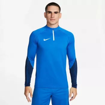 Nike Dri-FIT Strike 23 Ανδρικό Αθλητικό μπλουζάκι προπόνησης ποδοσφαίρου - Baltic Blue/Λευκό - XL
