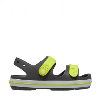 Crocs Crocband Cruiser παιδικά σανδάλια Γκρι Κίτρινο Μέγεθος 28-29