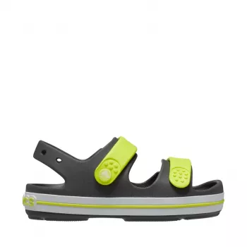 Crocs Crocband Cruiser παιδικά σανδάλια Γκρι Κίτρινο Μέγεθος 32-33