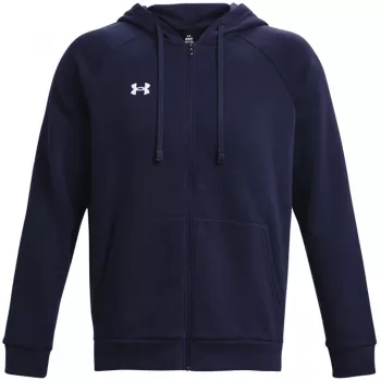 Under Armour Ανδρικό Rival Fleece FZ Φούτερ με Κουκούλα Mitternachtsblau