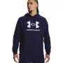 Under Armour Rival Fleece Logo HD Ανδρικό Φούτερ με Κουκούλα Navy Medium