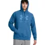 Under Armour Rival Fleece Logo HD Ανδρικό Φούτερ με Κουκούλα Academy Blue M