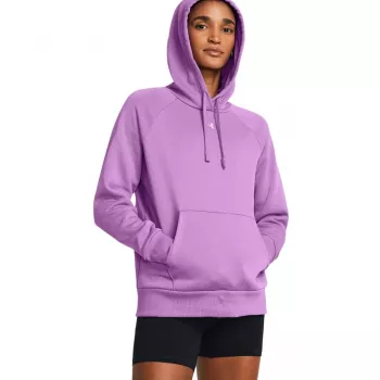 Under Armour Ανδρικό Rival Fleece Φούτερ με Κουκούλα Lila 1379500 560 M