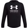 Under Armour UA Rival Terry Graphic Φούτερ με Κουκούλα Μαύρο 1386047 001