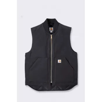 Carhartt V01 Firm Duck μονωμένο γιλέκο μαύρο