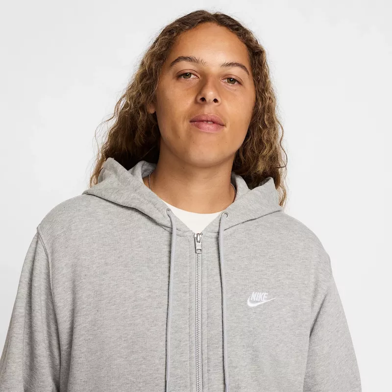 Nike Club Fleece ανδρικό sweatshirt Dark Grey Heather L