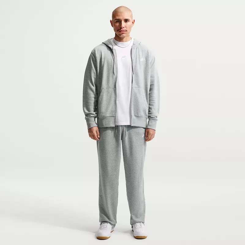 Nike Club Fleece ανδρικό sweatshirt Dark Grey Heather L
