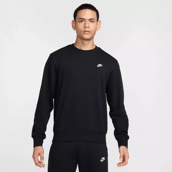 Nike Club FT ανδρικό sweatshirt μαύρο FN3888 010 μέγεθος S