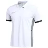 Nike Dri-FIT Academy 25 ανδρικό polo κοντομάνικο λευκό 2XL