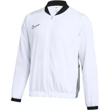 Nike Dri-FIT Academy 25 ανδρικό φούτερ με φερμουάρ Λευκό