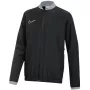 Nike Dri-FIT Academy 25 παιδικό φούτερ με φερμουάρ Μαύρο/Λευκό L
