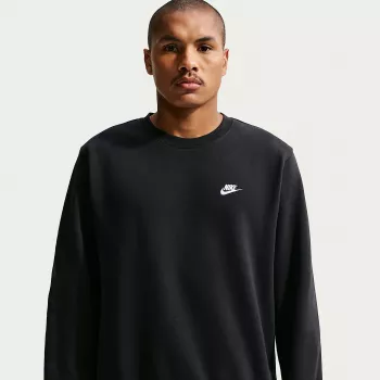 Nike Club Fleece ανδρικό hoodie με κουκούλα μαύρο S
