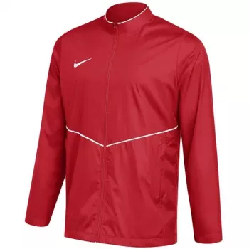 Nike Park 26 Rain ανδρικό μπουφάν ποδοσφαίρου Κόκκινο XL - αδιάβροχο, με κουκούλα, φερμουάρ σε όλο το μήκος