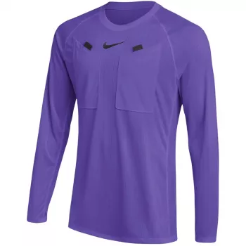 Nike Dri-FIT Referee III ανδρική ποδοσφαιρική φανέλα με μακριά μανίκια μωβ 2XL