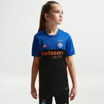Nike Inter Μιλάνο 2026 Stadium SE παιδικό ποδοσφαιρικό jersey - μαύρο/μπλε - μέγεθος L
