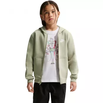 Nike Sportswear Club Fleece παιδικό φούτερ με κουκούλα σε Barely Green, L