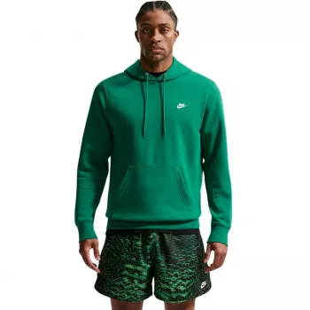 Nike Club Fleece ανδρικό φούτερ μαλαχίτη πράσινο μέγεθος L