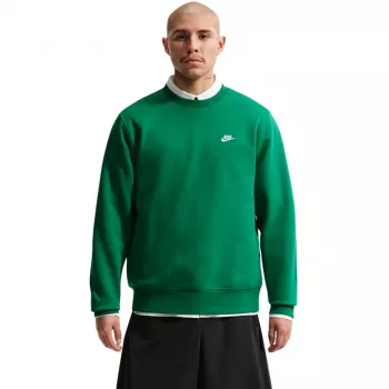 Nike Club Fleece ανδρικό φούτερ crewneck πράσινο L
