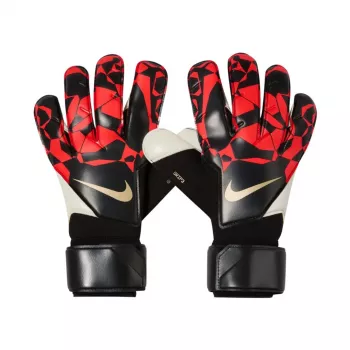 Nike Grip3 γάντια τερματοφύλακα μαύρα Bright Crimson λευκά μέγεθος 6