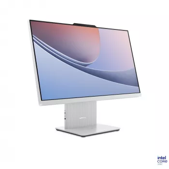 Lenovo IdeaCentre AIO 24ILL11 All-in-One υπολογιστής 23,8 inch χωρίς αφή, Intel Core Ultra 7 256V, 16GB RAM, 1TB SSD, Windows 11 Home, Cloud Grey