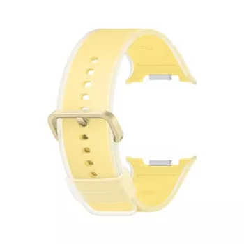 Samsung Misty Band M/L για Galaxy Watch9 (Watch8) - Κίτρινο αθλητικό λουράκι από φθοροελαστομερές