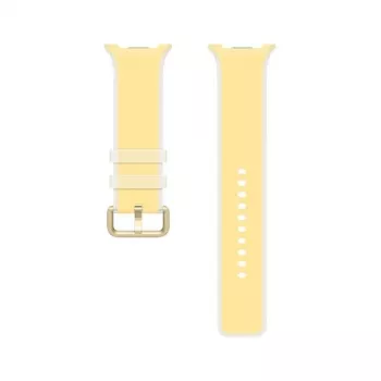 Samsung Misty Band M/L για Galaxy Watch9 (Watch8) - Κίτρινο αθλητικό λουράκι από φθοροελαστομερές