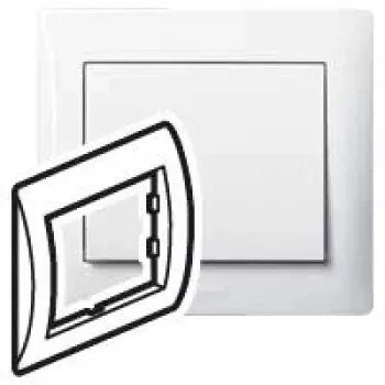 Legrand Galea Life Πλαίσιο κάλυψης 1 θέσης, Ultraλευκό