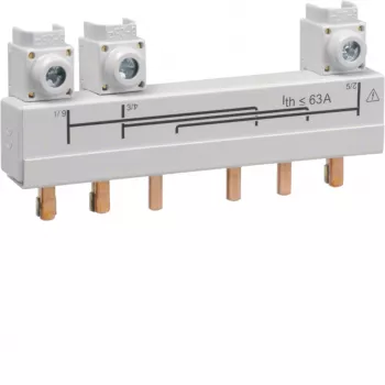 Hager HZC706 Μπάρα σύνδεσης συλλέκτη, 3πολική, 20-40 A