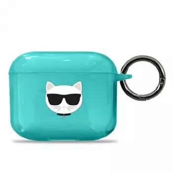 Karl Lagerfeld KLA3UCHFL θήκη AirPods 3 μπλε Choupette