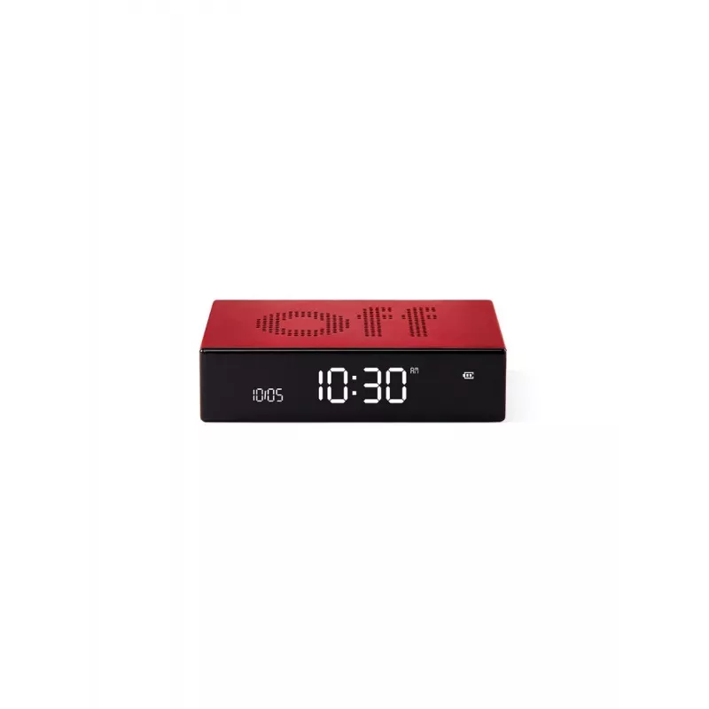 Lexon Flip Premium αμφίπλευρο ξυπνητήρι κόκκινο LR152R