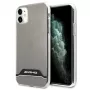 AMG AMHCN61TCBW Σκληρή θήκη για iPhone 11 / XR 6,1 ιντσών – διαφανής με ηλεκτροεπίστρωση μαύρο & λευκό